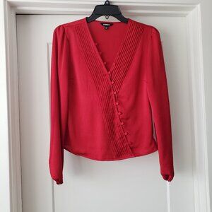 EXPRESS VNECK BLOUSE SIZE XS